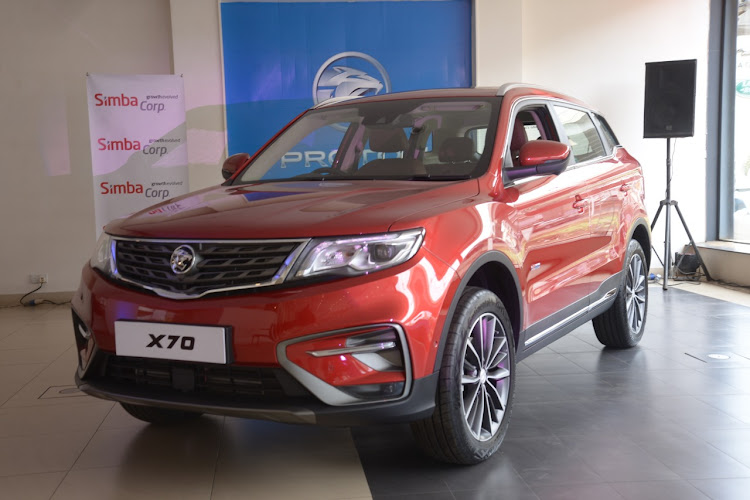 The new Proton X70.