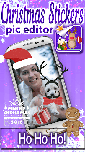 Christmas Stickers Pic Editor