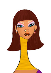 Long Neckie Lady #1853