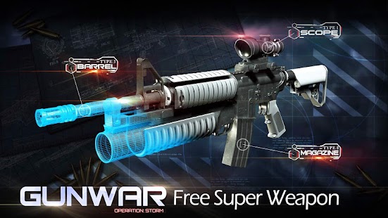 Gun War: Shooting Games (Mod Money)