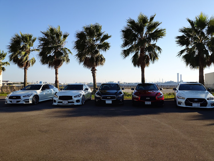 スカイラインの全国37SKYLINE＆FUGA＆CIMAオフ会・全オフは激熱❤️‍🔥で最高でした☺😊👍・SKYLINE37全期揃いに関するカスタム事例の投稿画像7枚目