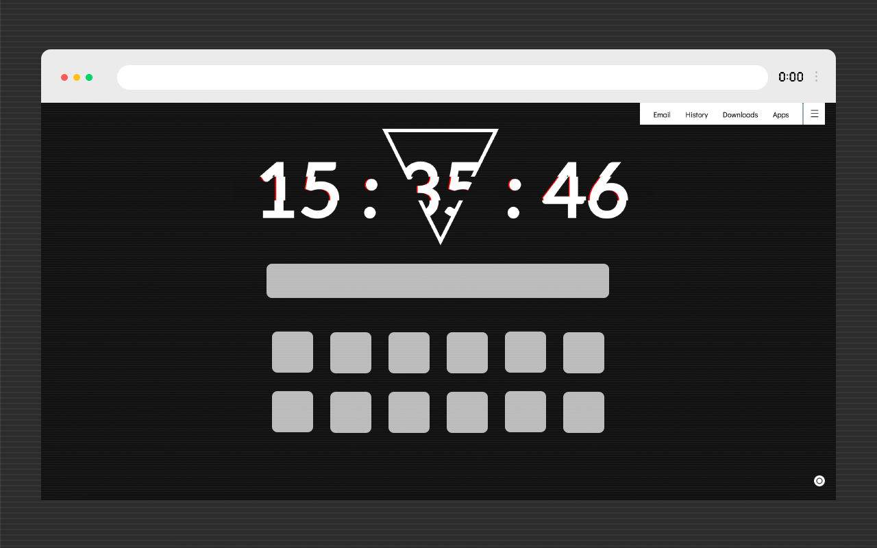 Clock New Tab - Personal Dashboard Preview image 3