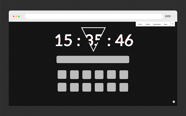 Clock New Tab - Personal Dashboard chrome extension