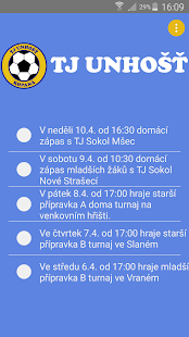 TJ Unhošť(圖2)-速報App
