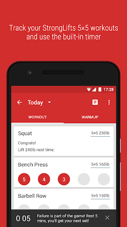 StrongLifts 5x5 Workout Pro v2.3