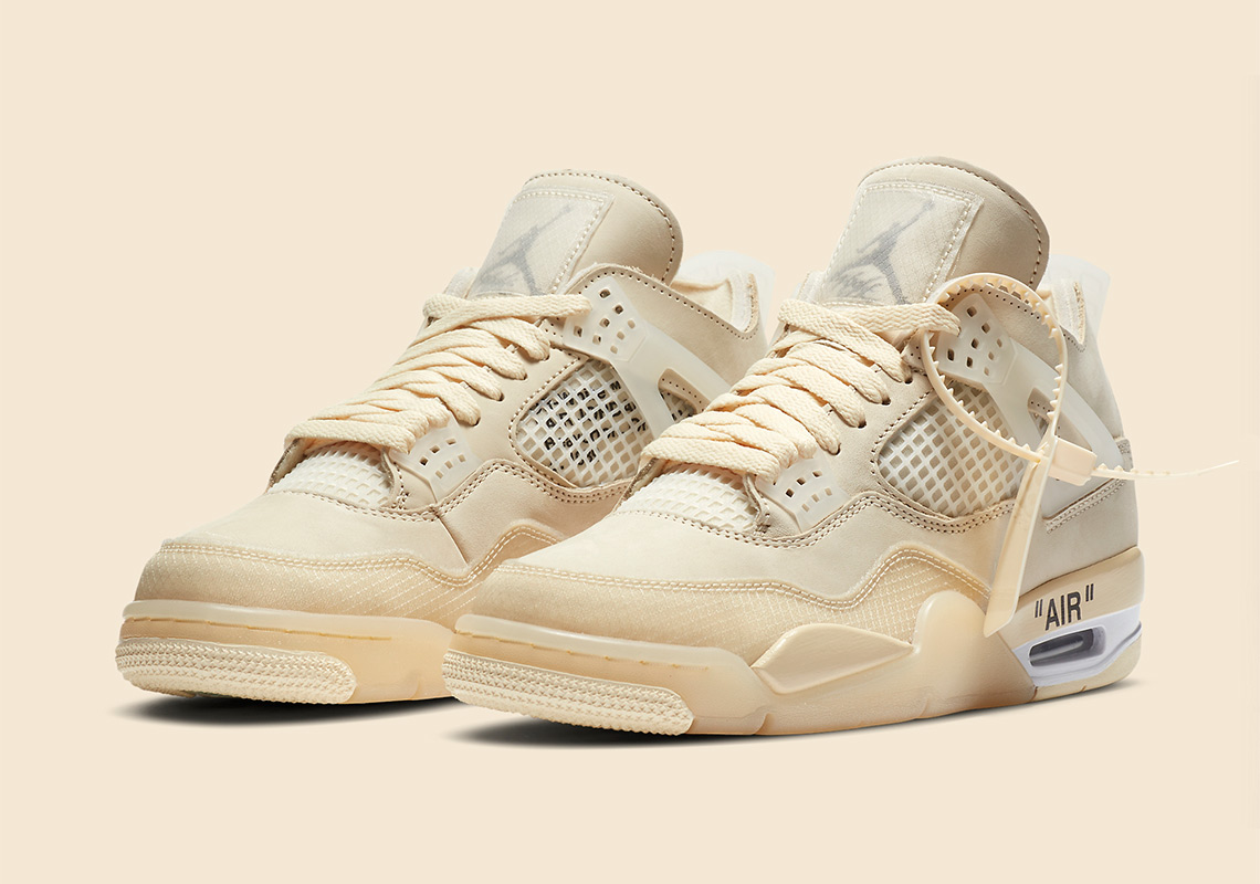 Chọn giày nike air jordan 4 off white theo hệ size giày