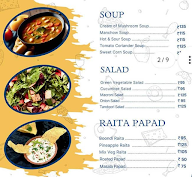 Blue Umbrella Cafe & Restaurant menu 3