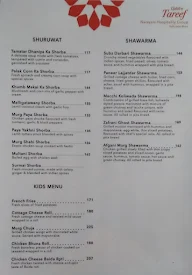 Qabil-E-Tareef menu 1