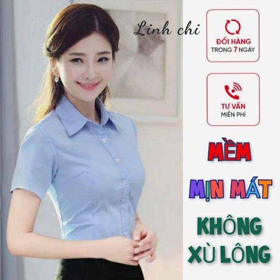 Xả Hàng ! Áo Sơ Mi Công Sở Cho Nữ