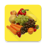 Fruits and Vegetables Flashcar icon