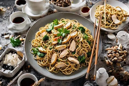 Chicken Garlic Noodles