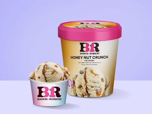 Honey Nut Crunch Ice Cream (Factory Sealed)