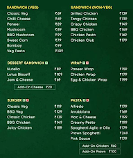 Kosmo Cafe menu 4