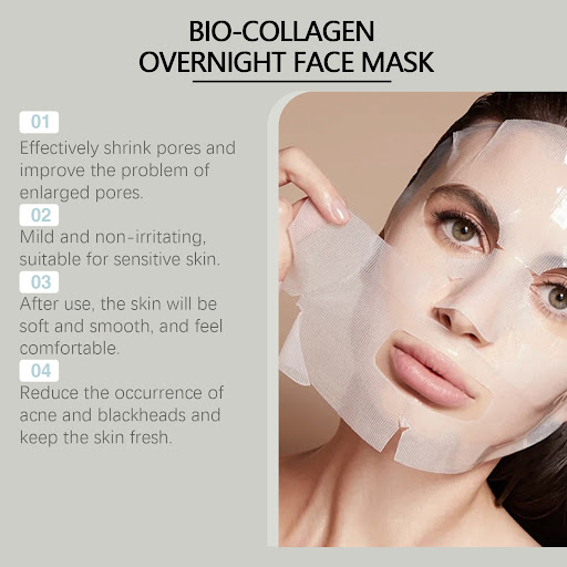 Title 4, Moisturizing Collagen Wrinkle Mask Hydrates the...