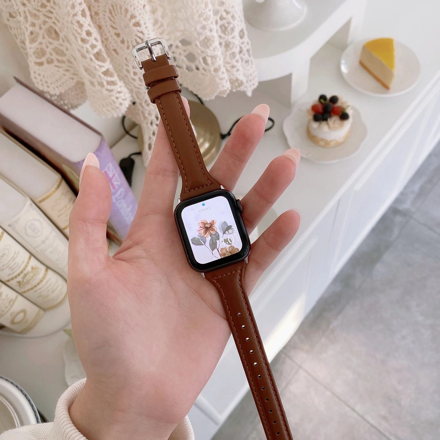 Title 4, Bracelet de montre fin et simple pour petite ta...