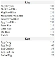 The Green Chilli Restaurant menu 3