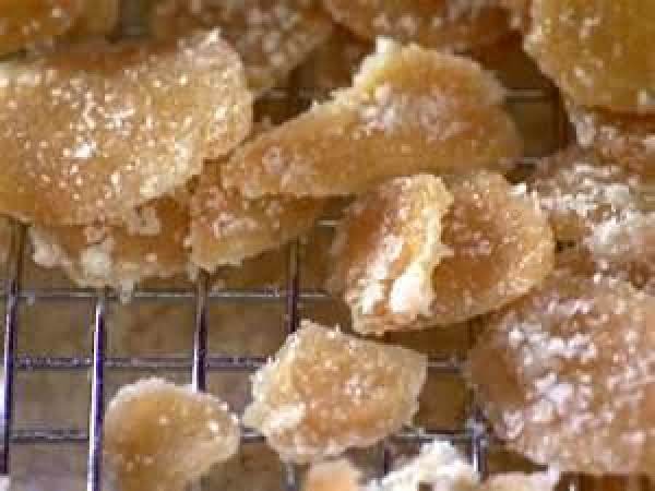 Homemade Candy Ginger Recipe | Just A Pinch Recipes