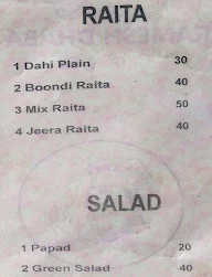 Ramesh Dhaba menu 4