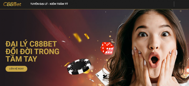 Trở thành đại lý c88bet nhận ngay hoa hồng khủng