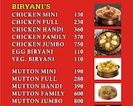 Attapur Bawarchi menu 1