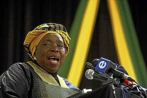 Nkosazana Dlamini-Zuma has the support of the ANC Women’s League.