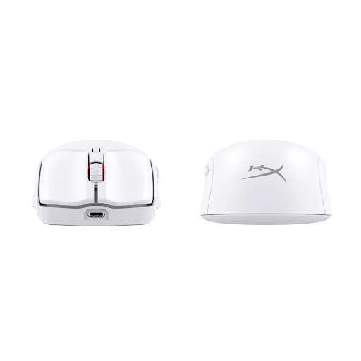 Chuột gaming không dây HYPERX PULSEFIRE HASTE II WIRELESS - Trắng (6N0A9AA)