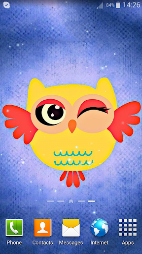 Cute Owl Live Wallpaper