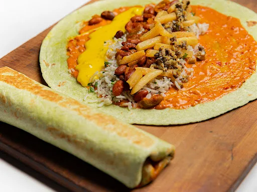 Bean And Fries Wrap