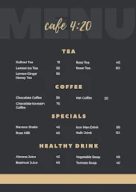 Cafe 4:20 menu 1