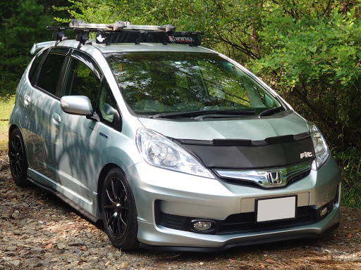 フィットのHONDA・FIT HYBRID RS・GP4・6MT・TEIN FLEX Zに関する