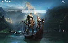 God of War Wallpaper New Tab Background small promo image