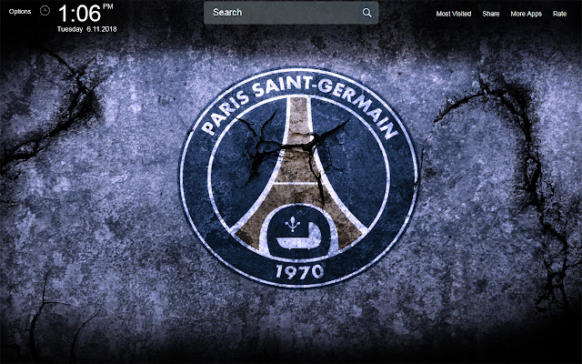 PSG FullHD New Tab Wallpapers