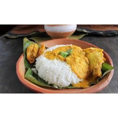 Goan Fish Curry (1Pc) + Rice