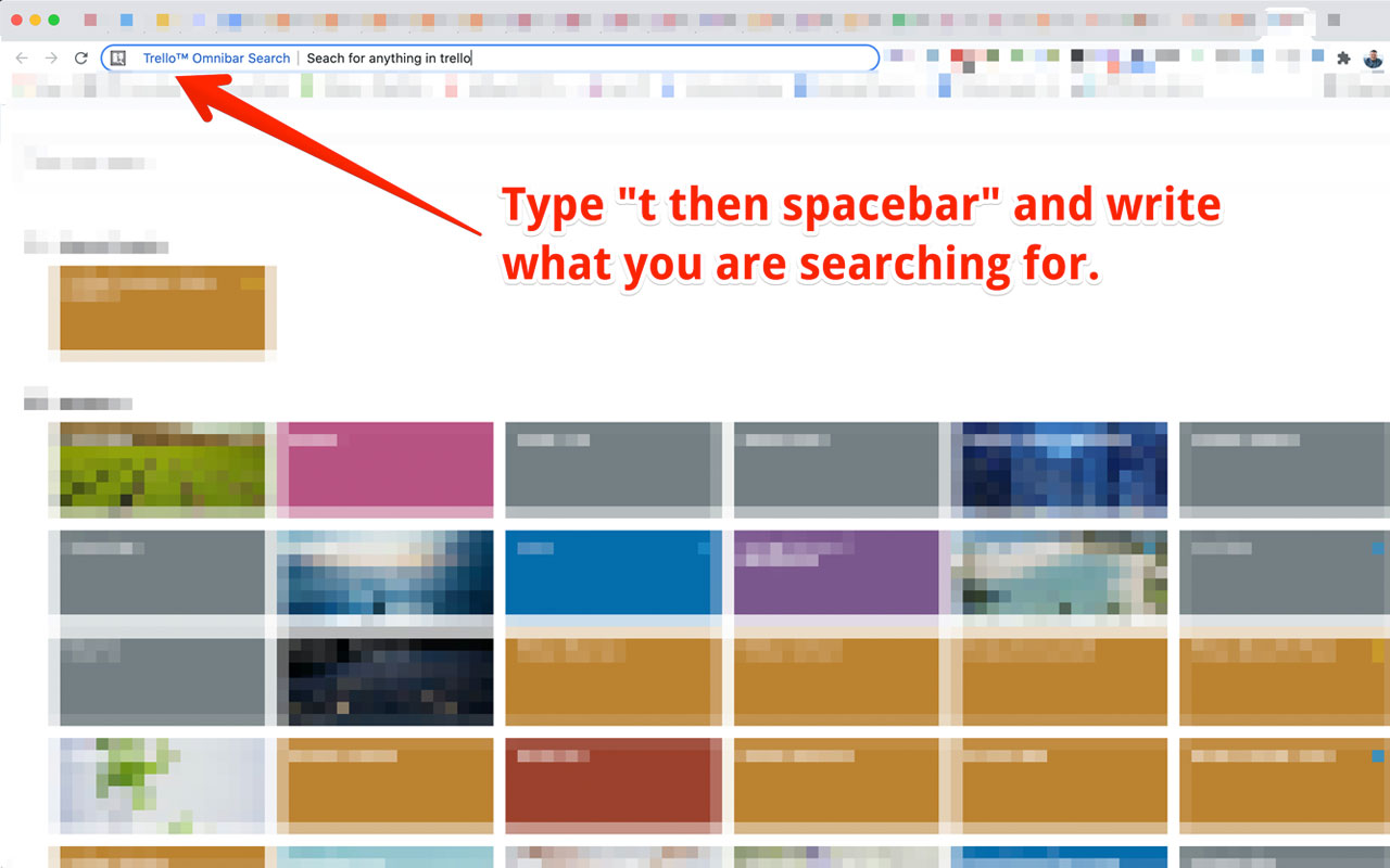 Trello™ Omnibar Search Preview image 0