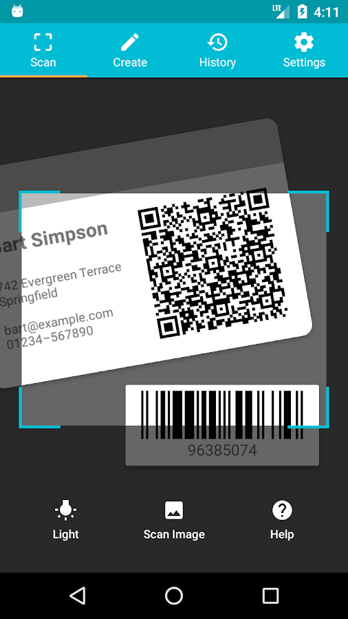    QR & Barcode Reader (Pro)- screenshot  