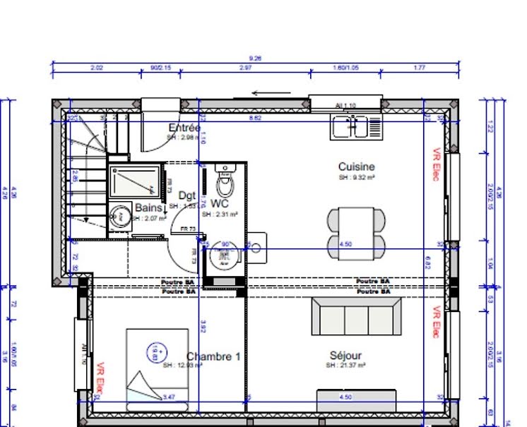 Vente maison neuve 4 pièces 79 m² à Saint-Mitre-les-Remparts (13920), 348 900 €