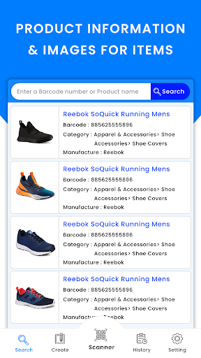 reebok qr scanner