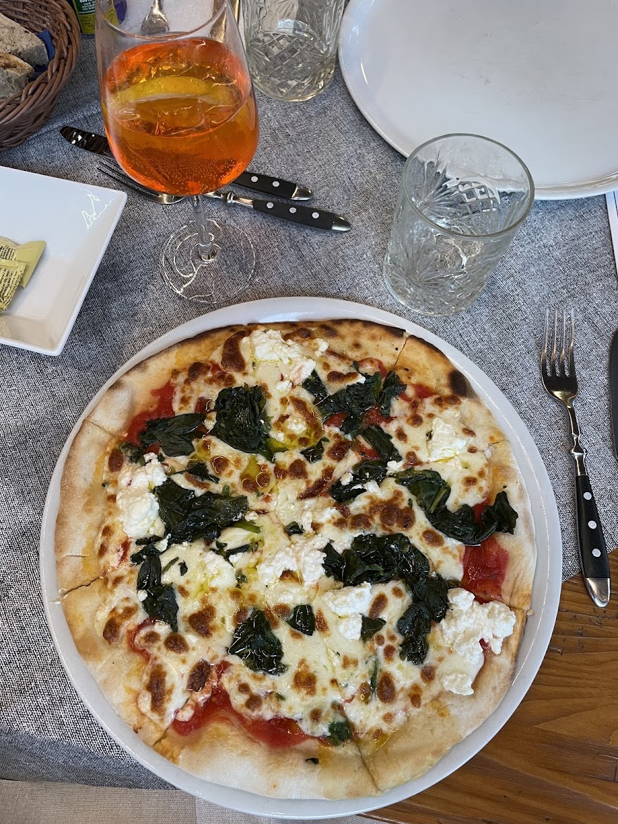 Gluten-Free Pizza at Ristorante Pizzeria Bella Grado