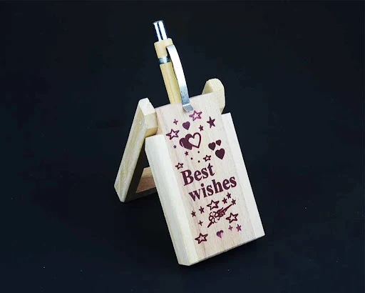 Best Wishes Pen Stand With Pen