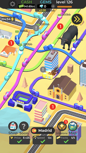 Screenshot Subway Idle 3D