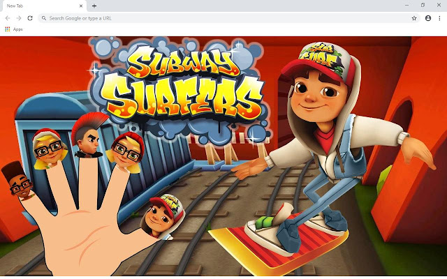 Subway Surfers Wallpapers and New Tab