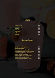 The London Shakes Cafe menu 2