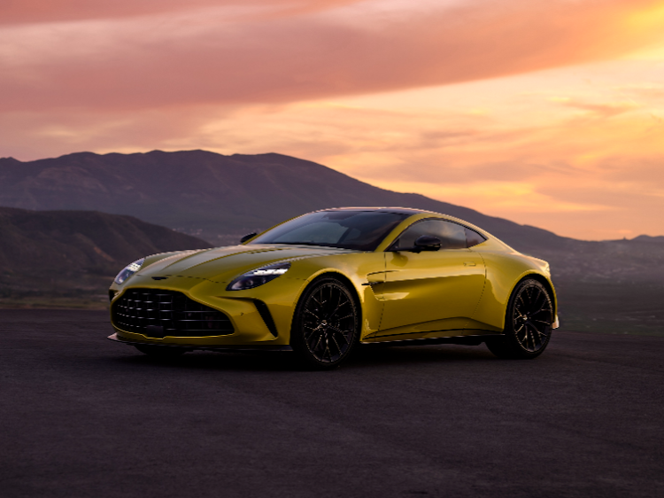 The 2024 Aston Martin Vantage is sleeker with a wider maw and hips. Picture: SUPPLIED