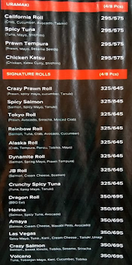 Sumo Sushi menu 7