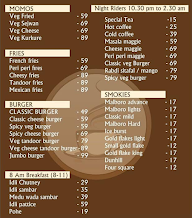 The Brew Barista Cafe menu 3