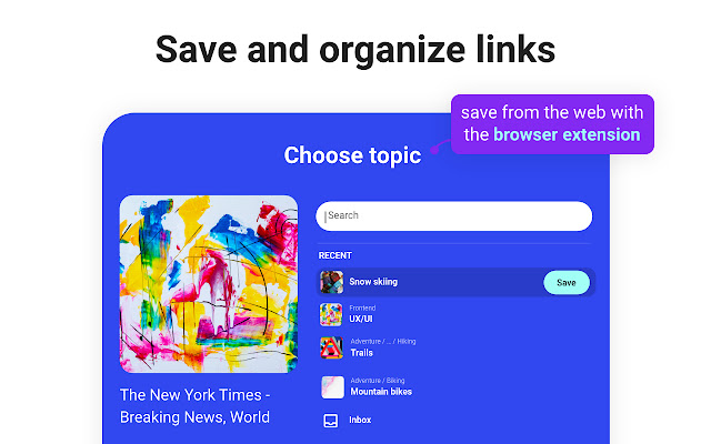 Sprout Save Button chrome extension