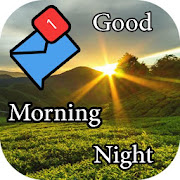 Good Morning and Good Night messages pictures  Icon