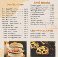 Chetty's Corner menu 2