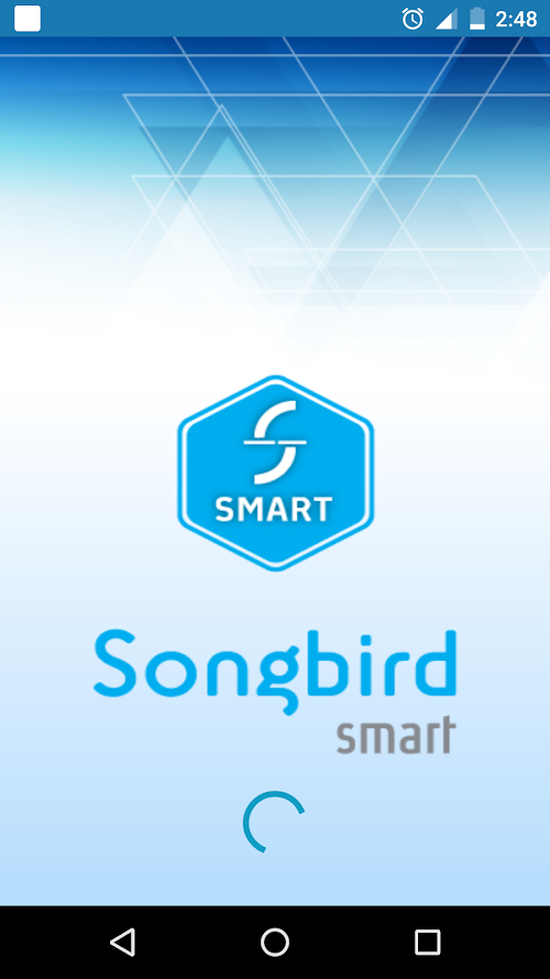 Android application Songbird Smart screenshort