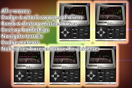 Scramble Astro Command 1980s Retro Game(圖2)-速報App